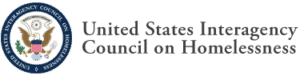 Logo for the United States Interagency Council on Homelessness