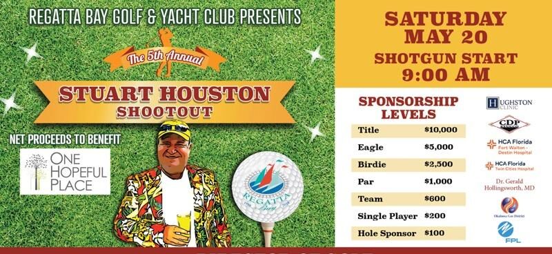 Ad for Stuart Houston Golf Tournament for One Hopeful Place